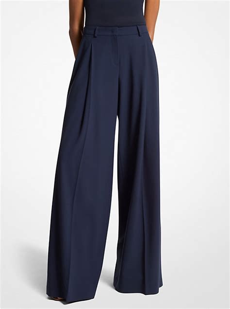 palazzo michael kors|Wool Serge Palazzo Trousers .